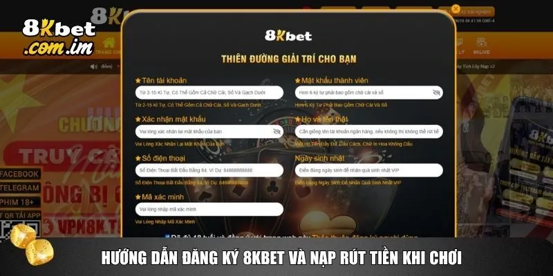 Trang chủ 35 8kbet thiết kế quy trình đăng ký – nạp – rút đơn giản